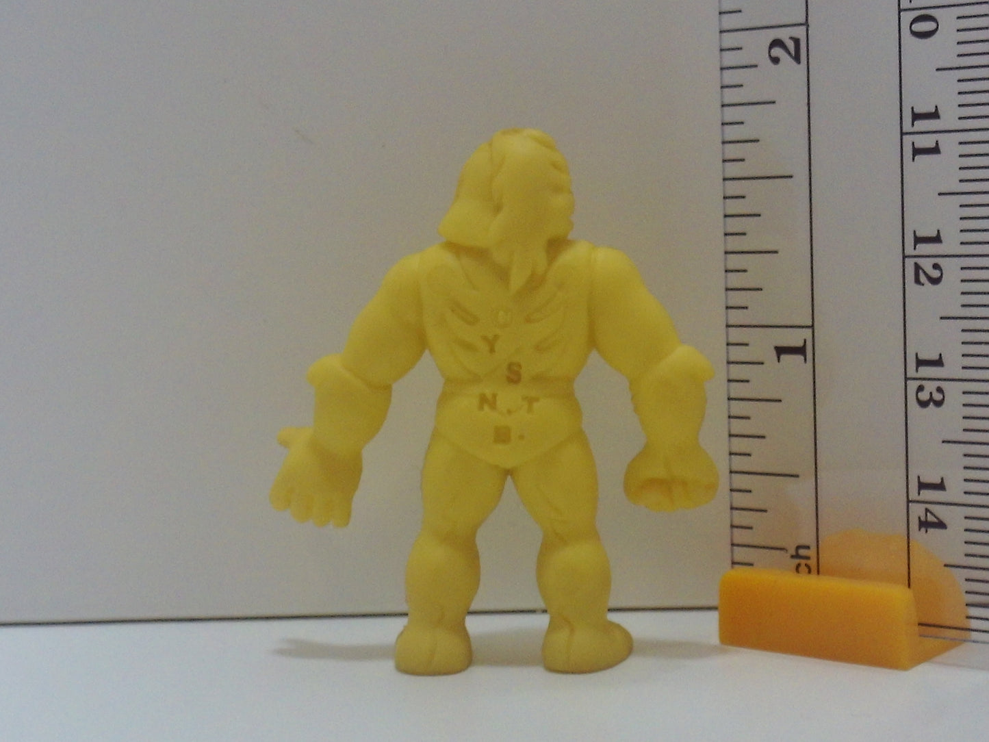 Kinkeshi Later Part Yellow Kinnikuman Keshi