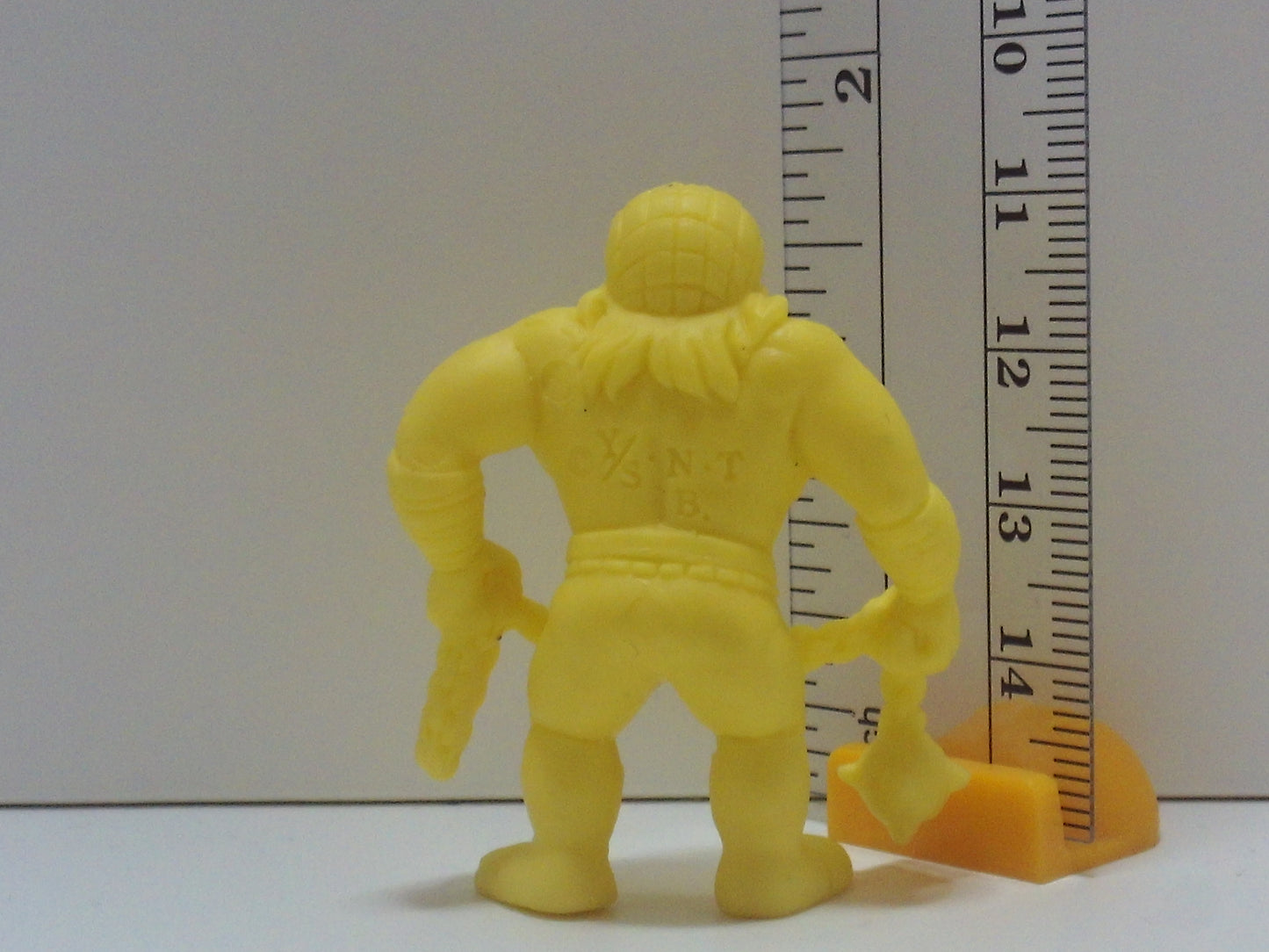 Kinkeshi Later Part Yellow Kinnikuman Keshi