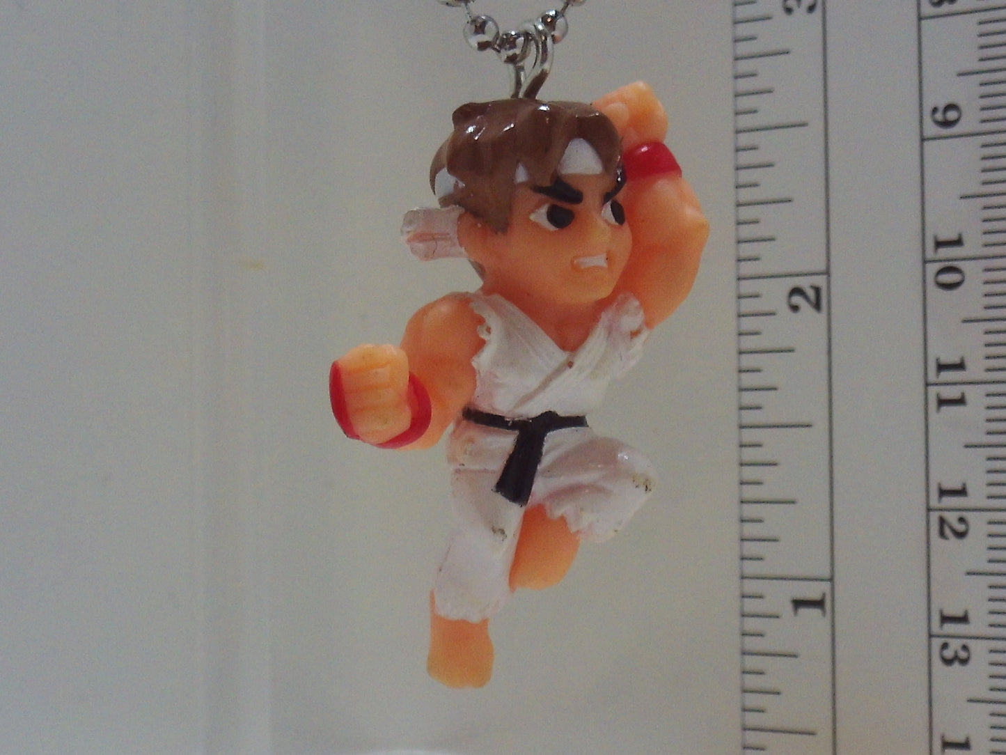 Fighting Game Painted Keychain