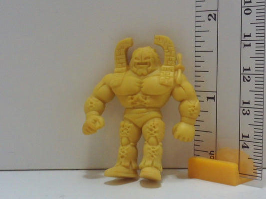 Kinkeshi Later Part Yellow Kinnikuman Keshi