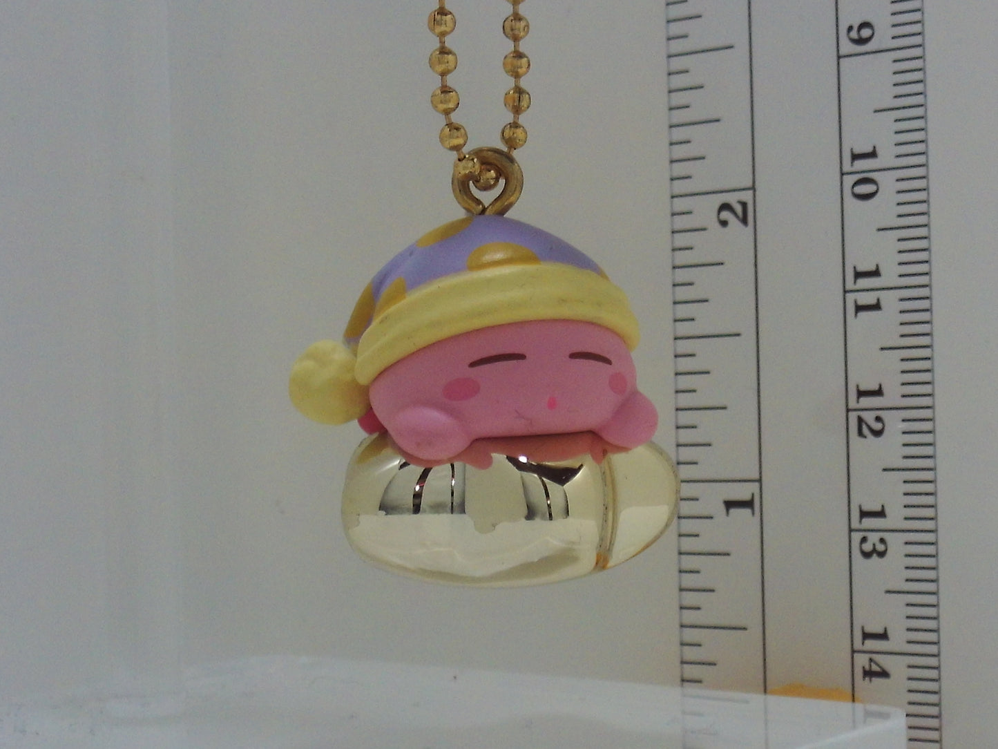 Kirby Painted Keychain