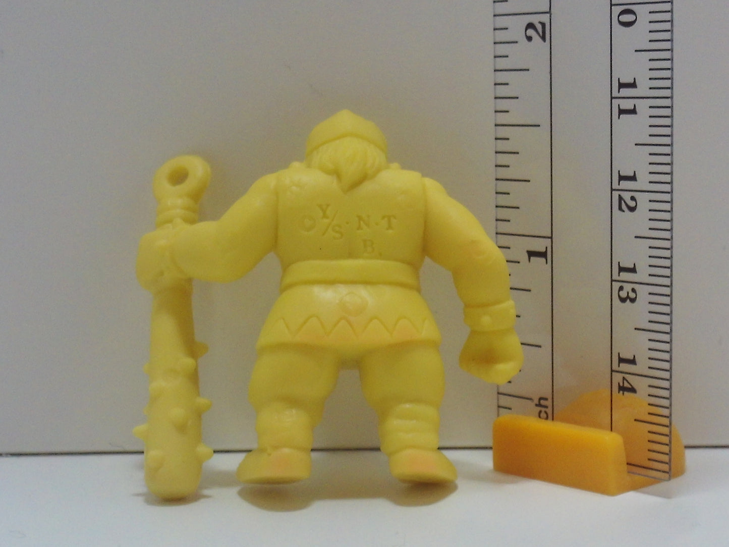 Kinkeshi Later Part Yellow Kinnikuman Keshi