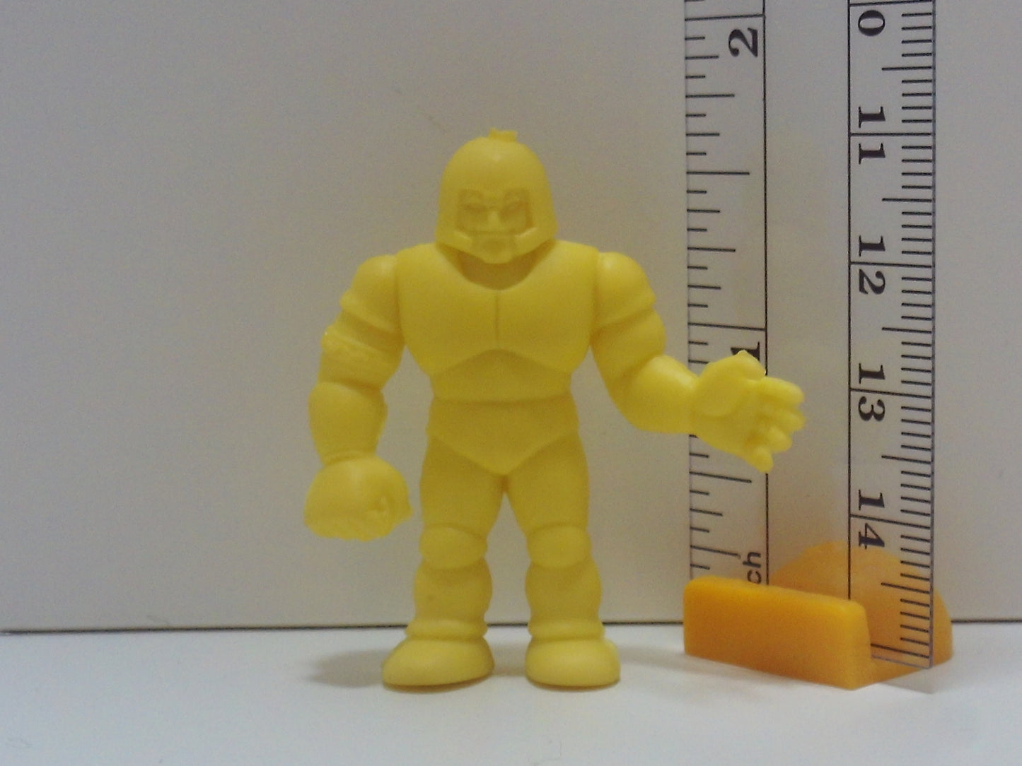 Kinkeshi Later Part Yellow Kinnikuman Keshi