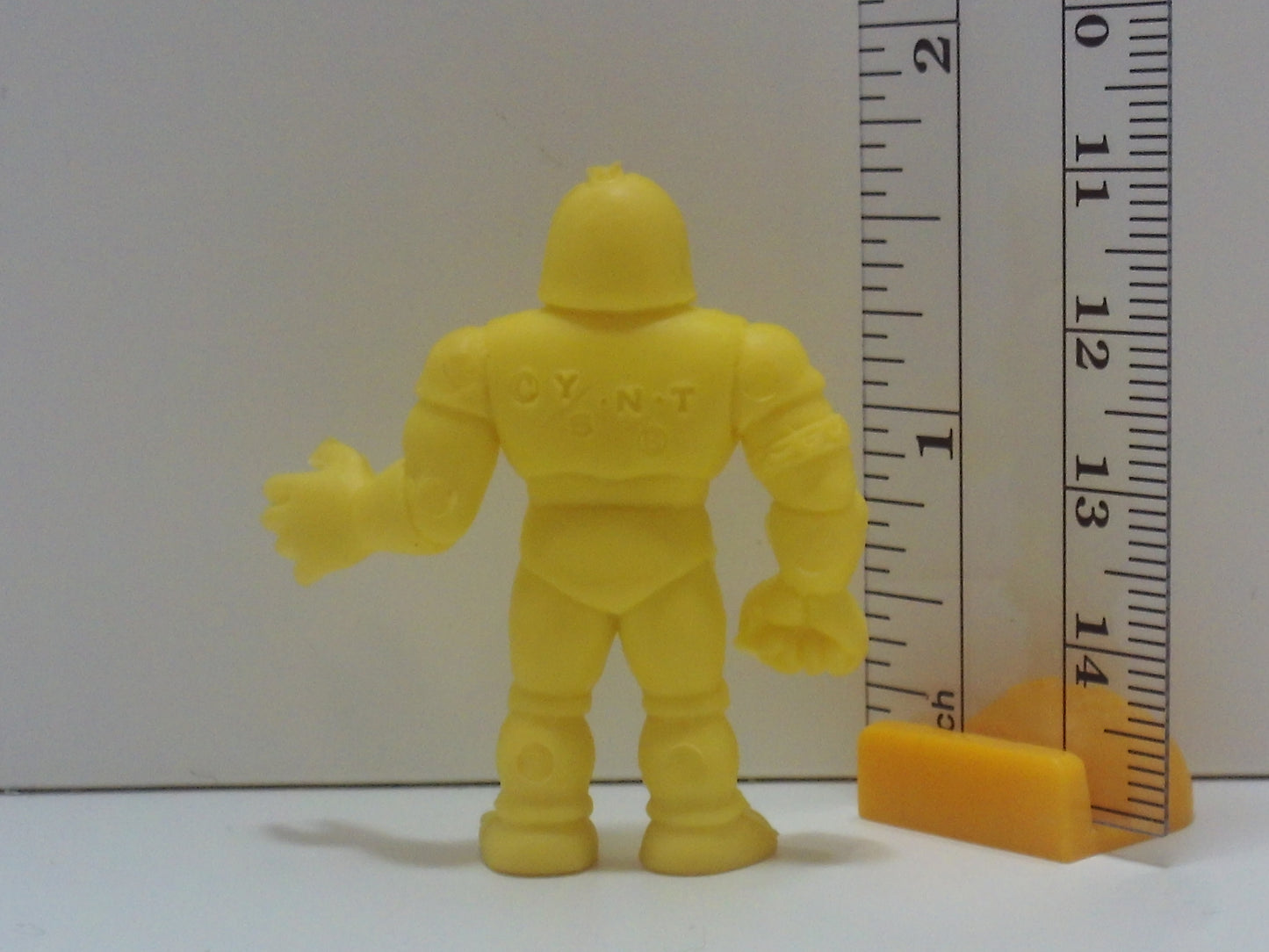 Kinkeshi Later Part Yellow Kinnikuman Keshi