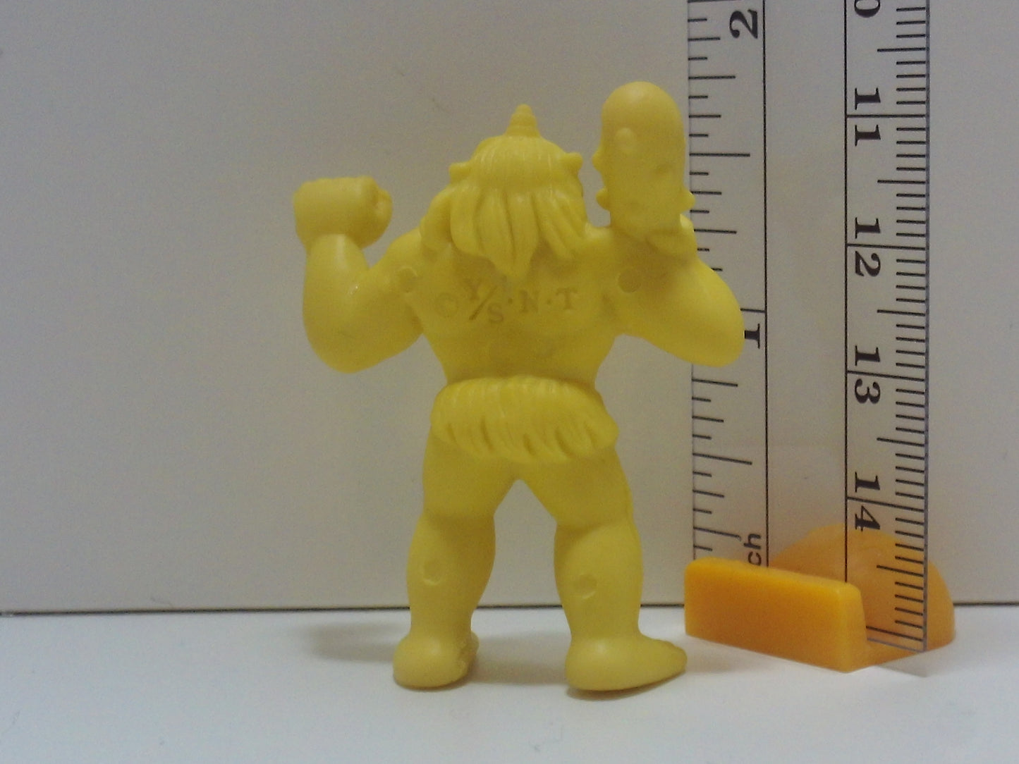 Kinkeshi Later Part Yellow Kinnikuman Keshi