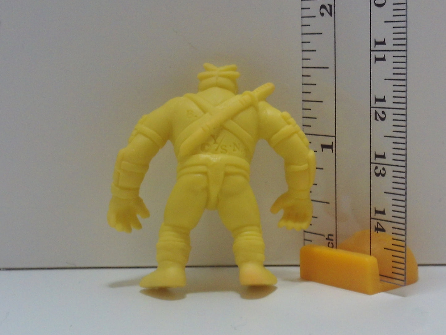 Kinkeshi Later Part Yellow Kinnikuman Keshi