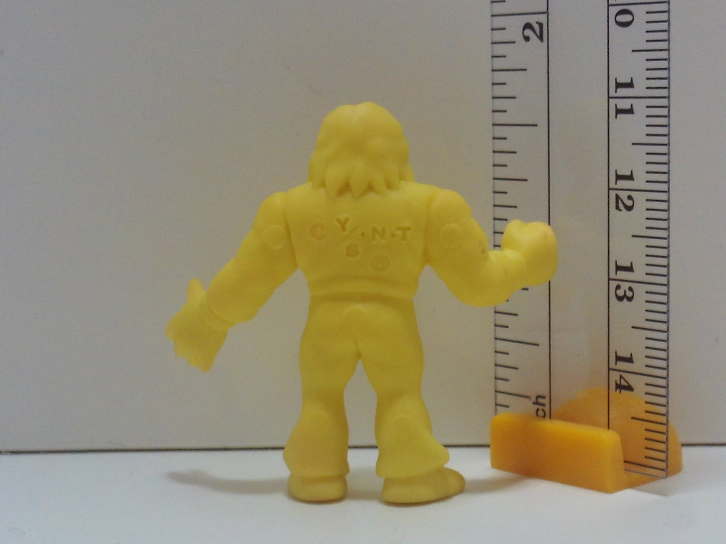 Kinkeshi Later Part Yellow Kinnikuman Keshi