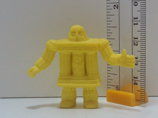 Kinkeshi Later Part Yellow Kinnikuman Keshi